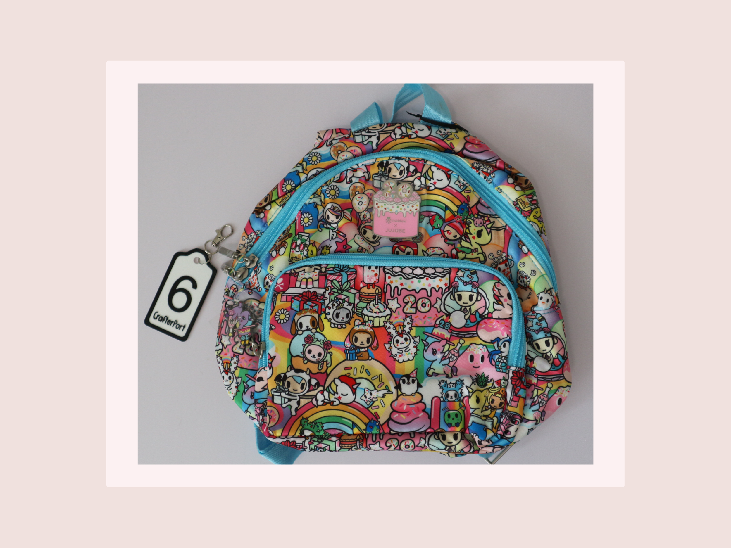 Toydoyページ tokidoki x JuJuBe Super Be 20th Anniversary Celebration